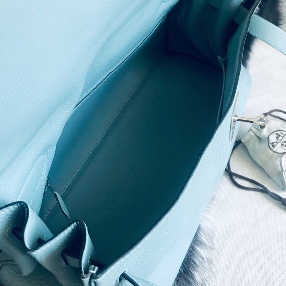 SOLD 💛Shoulder KELLY 42 + Twilly. Brand new. Rare. - Picture 12 of 12